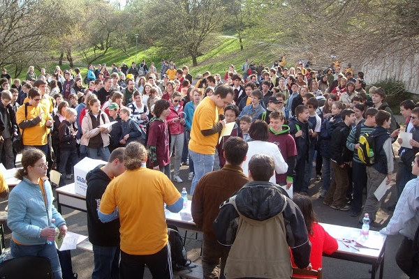 Medve Szabadtéri Matekverseny 2010 - Budapest, Gellért-hegy