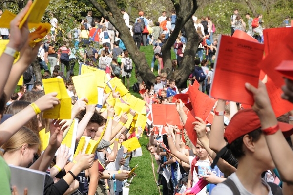 Medve Szabadtéri Matekverseny 2018 - Budapest, Gellért-hegy